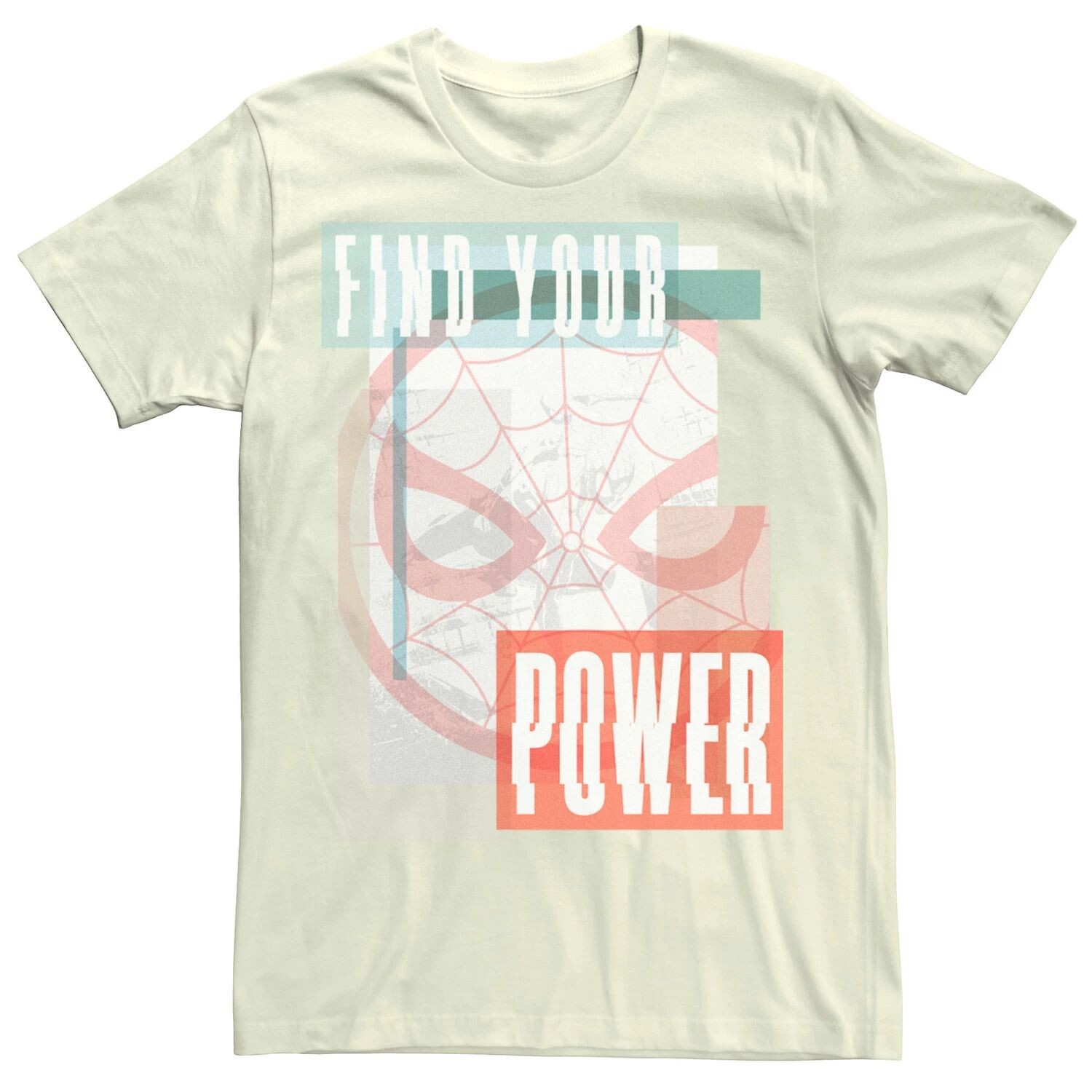 Мужская футболка пастельных тонов с портретом «Человек-паук Find Your Power» Marvel
Мужская футболка пастельных тонов с портретом «Человек-паук Find Your Power» Marvel