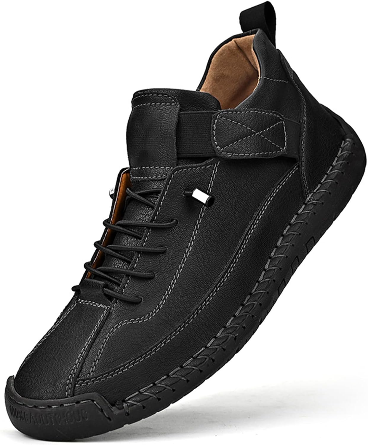 Мужские кожаные ботинки-чукка на щиколотку, ручная работа, удобная кожаная обувь, слипоны с мягкой ортопедической поддержкой для походов, кемпинга и вождения Generic, черный
Мужские кожаные ботинки-чукка на щиколотку, ручная работа, удобная кожаная обувь, слипоны с мягкой ортопедической поддержкой для походов, кемпинга и вождения Generic, черный