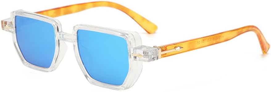 Винтажные солнцезащитные очки Polygon для женщин, модные, с прозрачными линзами цвета океана, защита от УФ-излучения UV400, мужские солнцезащитные очки с заклепками TYUVIVO, Transparent
Винтажные солнцезащитные очки Polygon для женщин, модные, с прозрачными линзами цвета океана, защита от УФ-излучения UV400, мужские солнцезащитные очки с заклепками TYUVIVO, Transparent