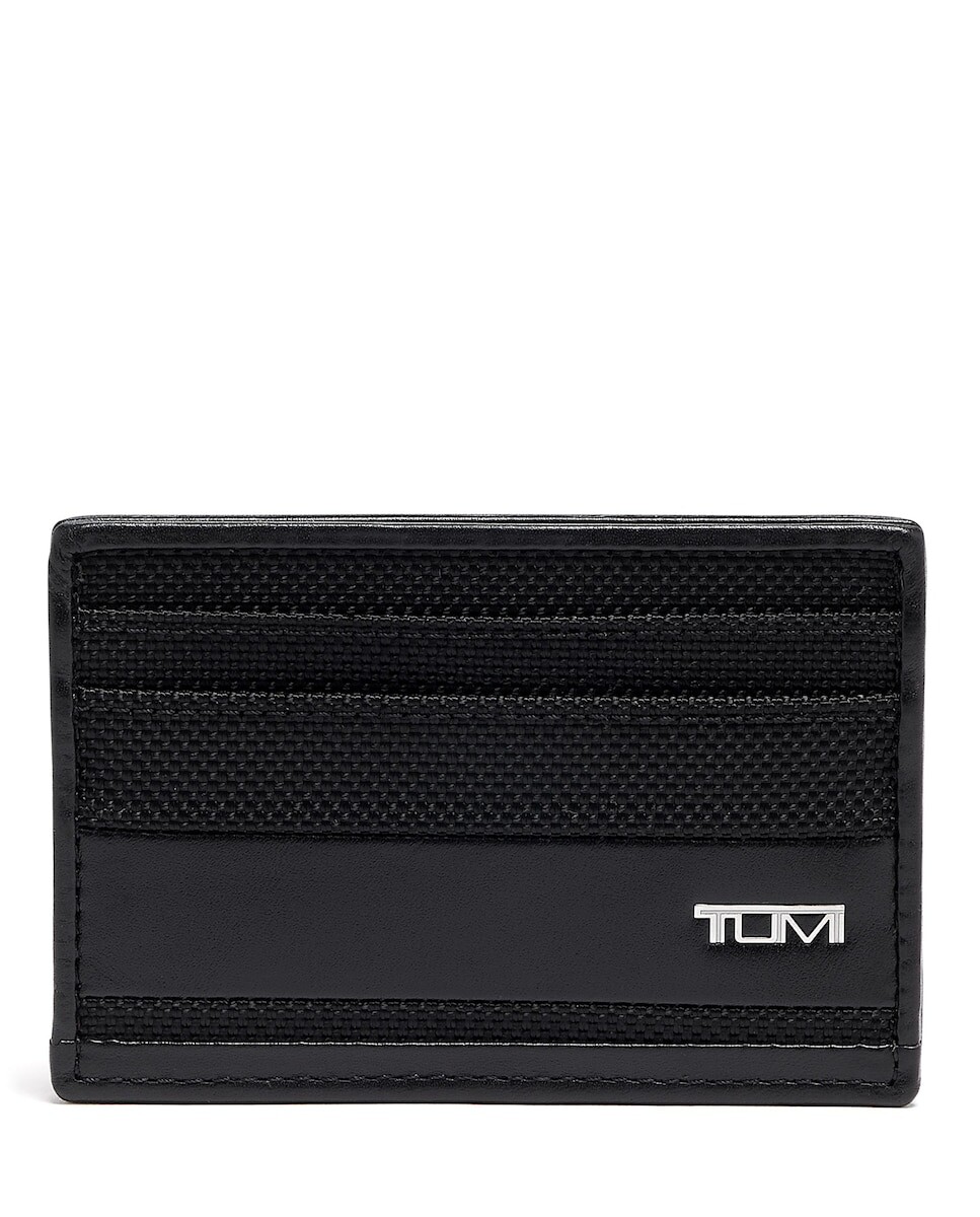 Узкая мужская визитница черного цвета Tumi, черный
Узкая мужская визитница черного цвета Tumi, черный