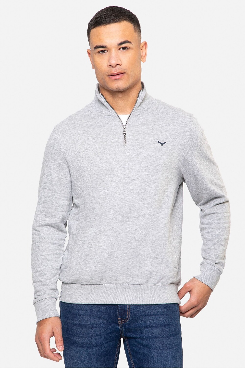 С молнией 1/4 Threadbare, серый
С молнией 1/4 Threadbare, серый