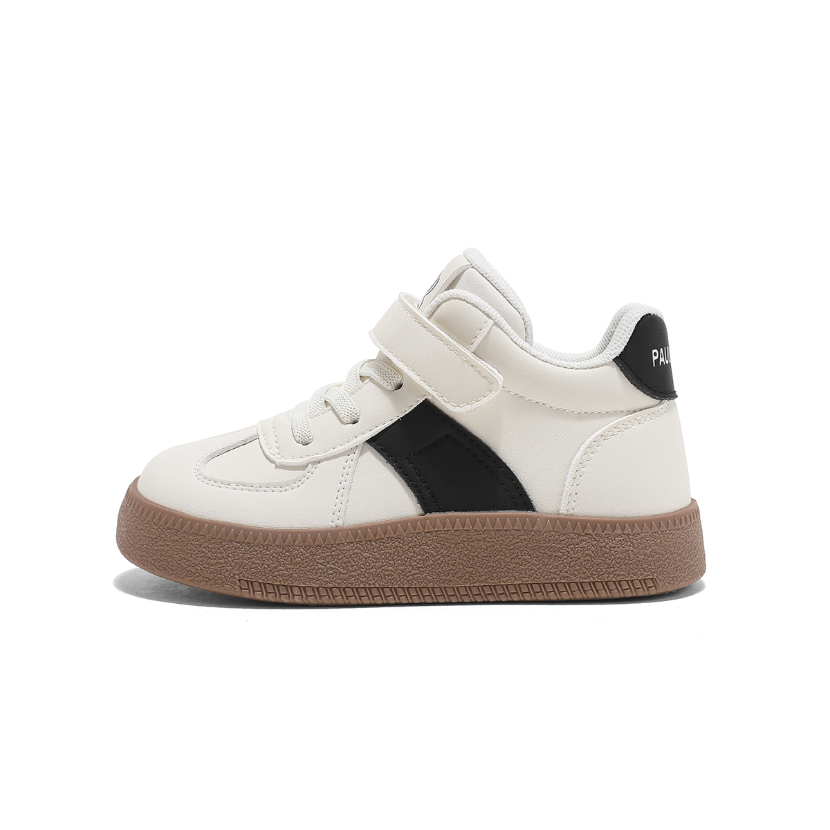 Детские скейтерские кроссовки Kids PAUL FRANK, бежевый/черный 
Детские скейтерские кроссовки Kids PAUL FRANK, бежевый/черный