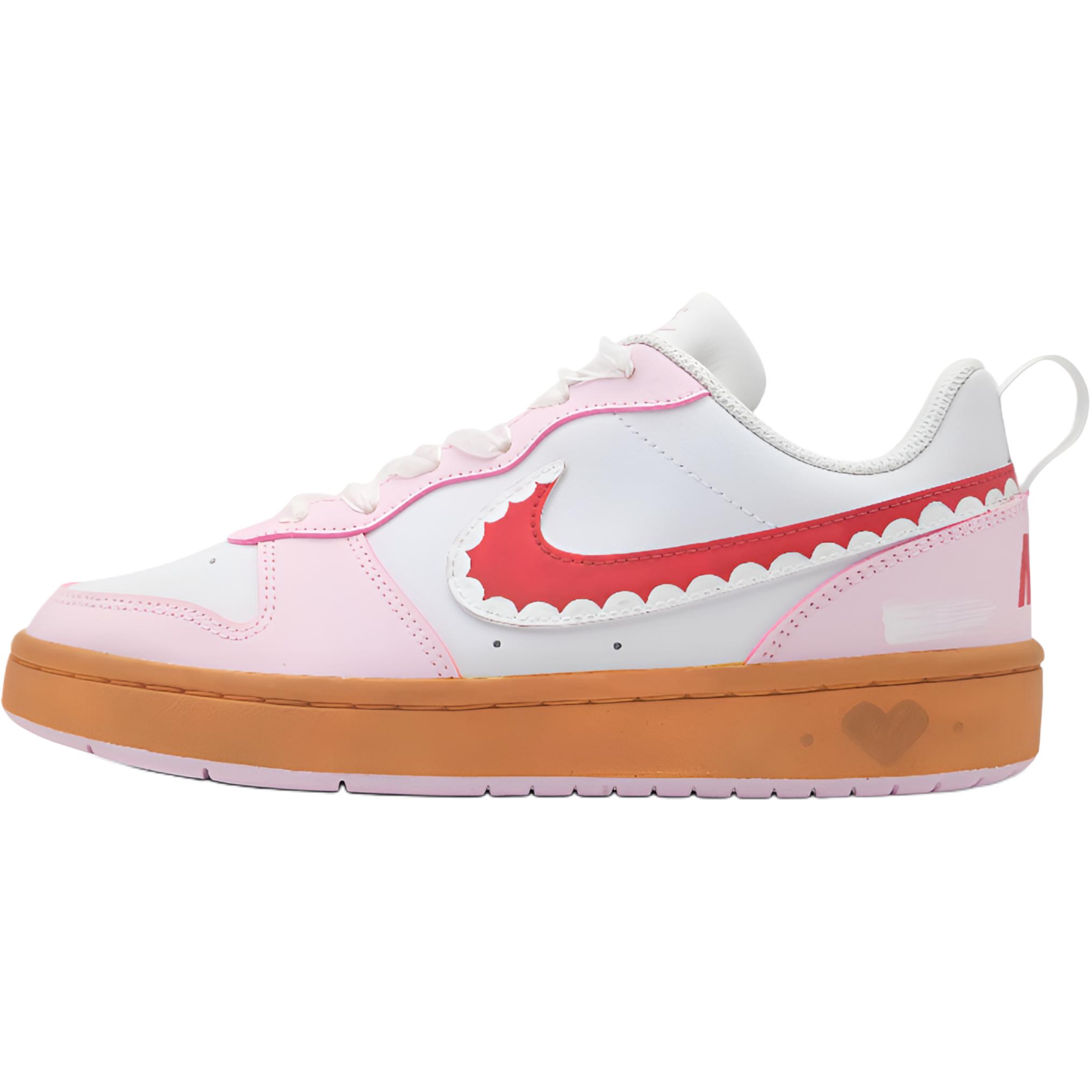 Детские кроссовки для скейтбординга Court Borough Sweetheart Story с низким верхом, устойчивые к истиранию и скольжению, унисекс Nike, розовый
Детские кроссовки для скейтбординга Court Borough Sweetheart Story с низким верхом, устойчивые к истиранию и скольжению, унисекс Nike, розовый