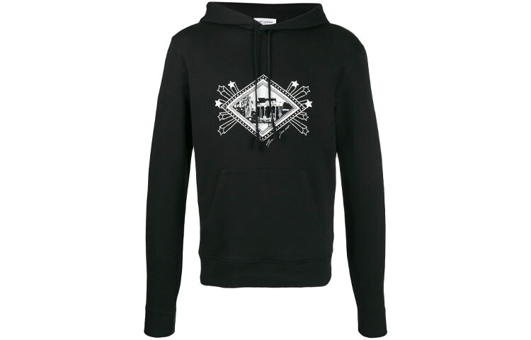 Толстовка мужская Saint Laurent с принтом, черный / белый
Толстовка мужская Saint Laurent с принтом, черный / белый