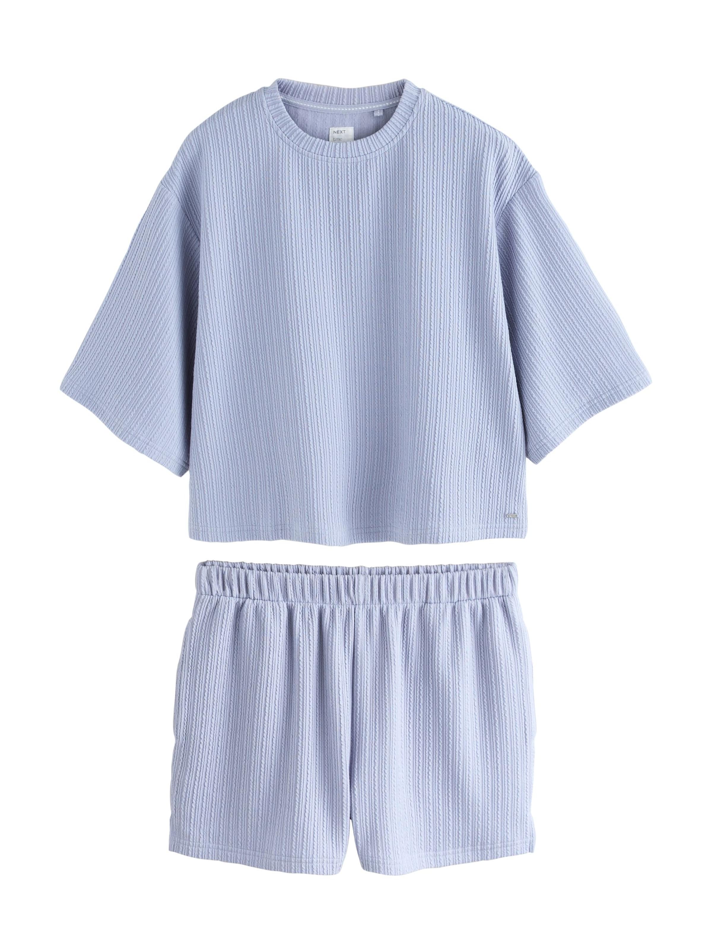 Next Короткий пижамный комплект в небесно-голубом цвете
Next Короткий пижамный комплект в небесно-голубом цвете