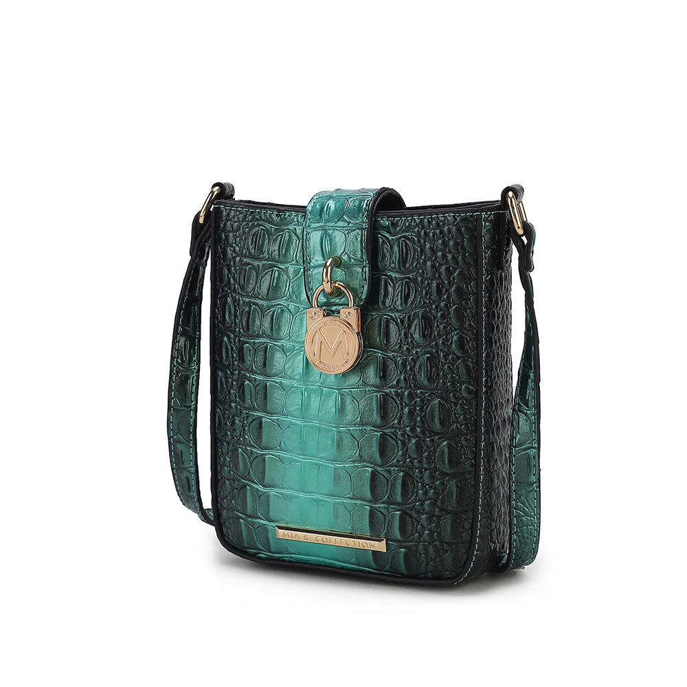 Сумка кроссбоди Avery с градиентным тиснением от Mia K для женщин MKF Collection By Mia K., зеленый
Сумка кроссбоди Avery с градиентным тиснением от Mia K для женщин MKF Collection By Mia K., зеленый