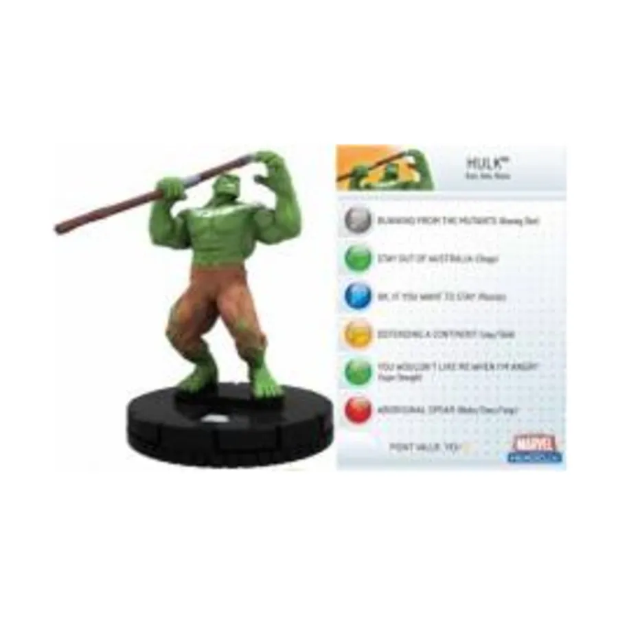 Халк (SR), Marvel HeroClix - Incredible Hulk - Singles
Халк (SR), Marvel HeroClix - Incredible Hulk - Singles