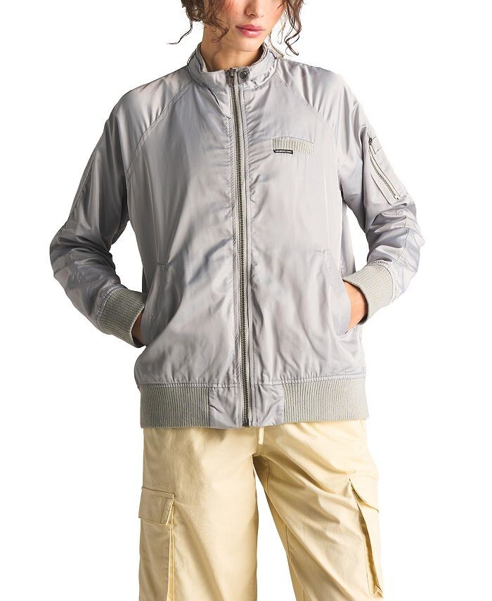 Женская стираная атласная куртка-бойфренд Members Only, серебро, Оранжевый, Женская стираная атласная куртка-бойфренд Members Only, серебро
Женская стираная атласная куртка-бойфренд Members Only, серебро, Оранжевый, Женская стираная атласная куртка-бойфренд Members Only, серебро