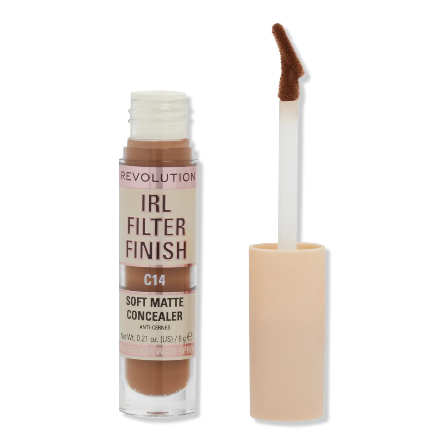 Консилер IRL Filter Finish Revolution Beauty, C14
Консилер IRL Filter Finish Revolution Beauty, C14