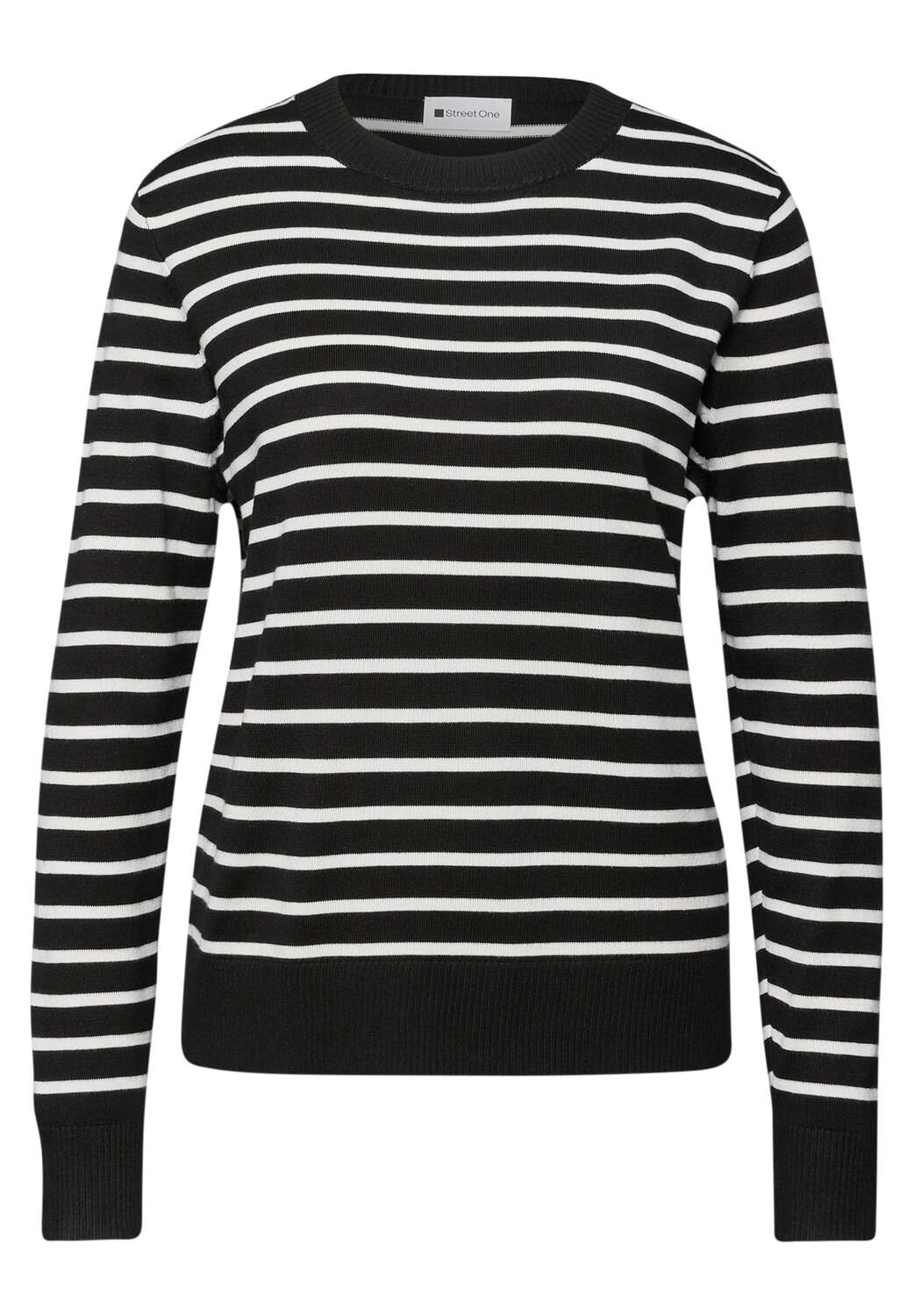 STREET ONE Свитер в черном цвете
STREET ONE Свитер в черном цвете