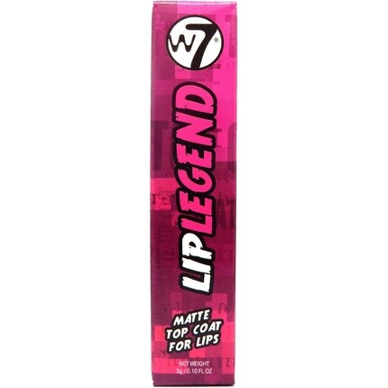 Матовое верхнее покрытие Lip Legend 18G, W7
Матовое верхнее покрытие Lip Legend 18G, W7