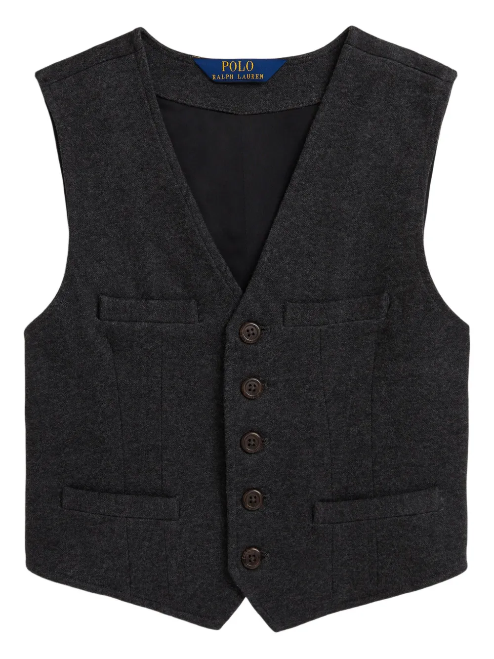 Жилет на пуговицах POLO RALPH LAUREN KIDS, черный
Жилет на пуговицах POLO RALPH LAUREN KIDS, черный