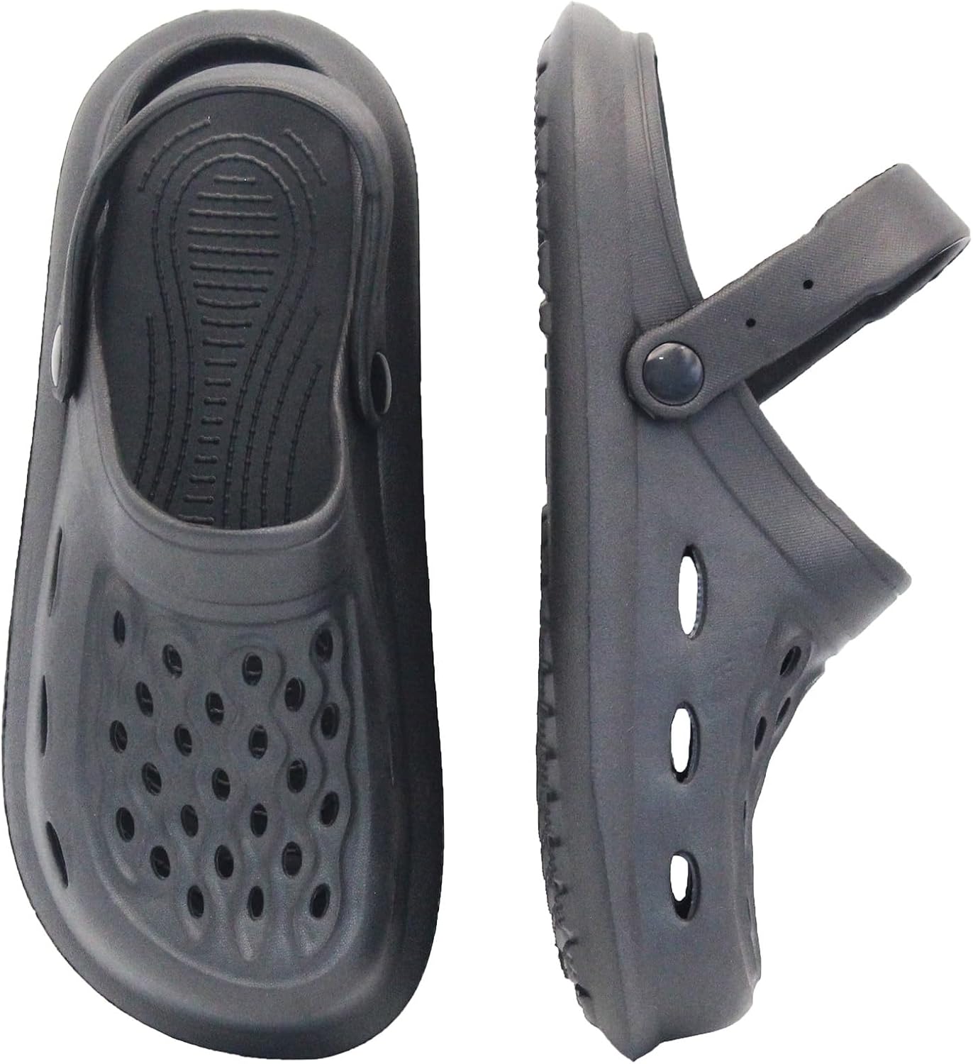 Садовые сабо для женщин и мужчин, сабо-мюли, классические шлепанцы для дома, повседневная обувь для улицы, нескользящие с воздушной подушкой, обувь с толстой подошвой Shuyo, черный
Садовые сабо для женщин и мужчин, сабо-мюли, классические шлепанцы для дома, повседневная обувь для улицы, нескользящие с воздушной подушкой, обувь с толстой подошвой Shuyo, черный