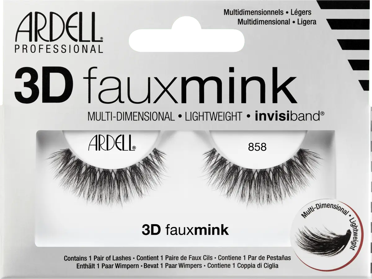 Ресницы искусственные 3D Искусственная Норка 858 (1 пара) 2 шт. ARDELL
Ресницы искусственные 3D Искусственная Норка 858 (1 пара) 2 шт. ARDELL