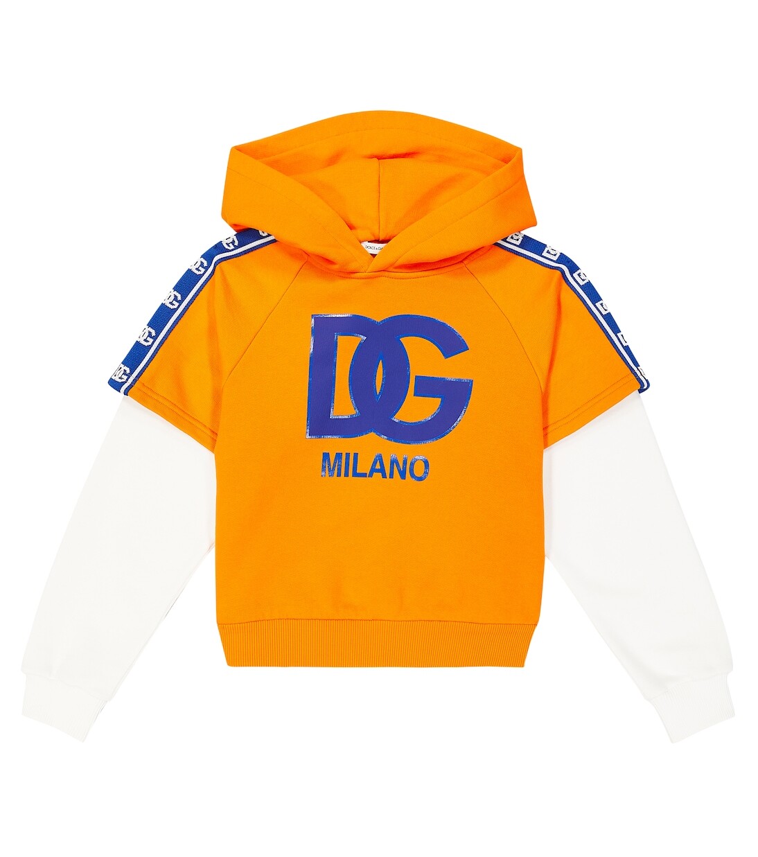 Толстовка из хлопкового джерси с многослойным логотипом Dolce&Gabbana, красный
Толстовка из хлопкового джерси с многослойным логотипом Dolce&Gabbana, красный