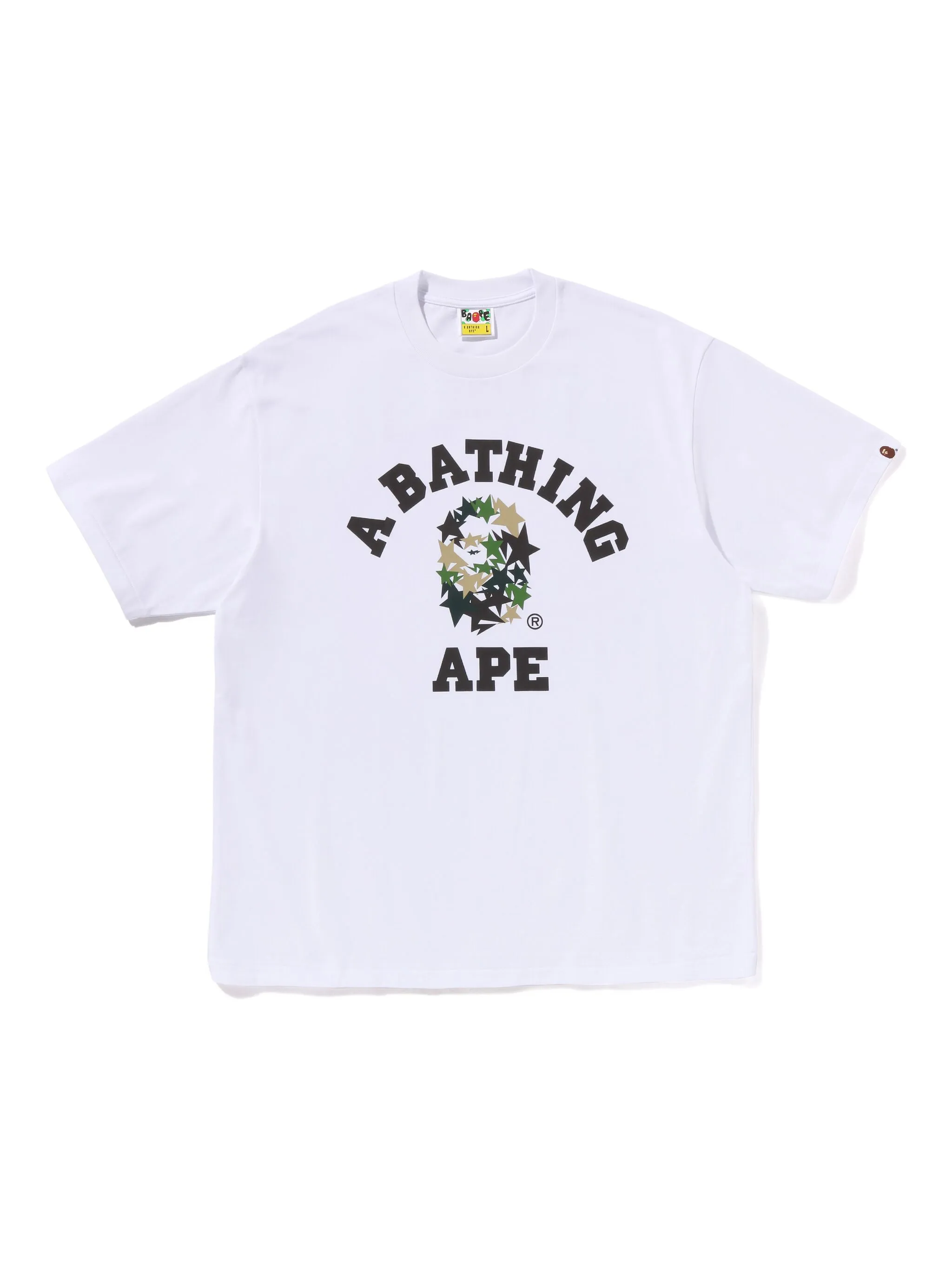 Футболка с логотипом A Bathing Ape, белый
Футболка с логотипом A Bathing Ape, белый
