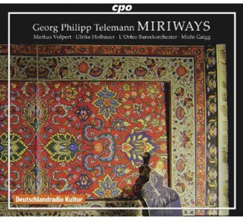 CD диск Telemann / L'Orfeo Barockorchester / Gaigg: Miriways
CD диск Telemann / L'Orfeo Barockorchester / Gaigg: Miriways