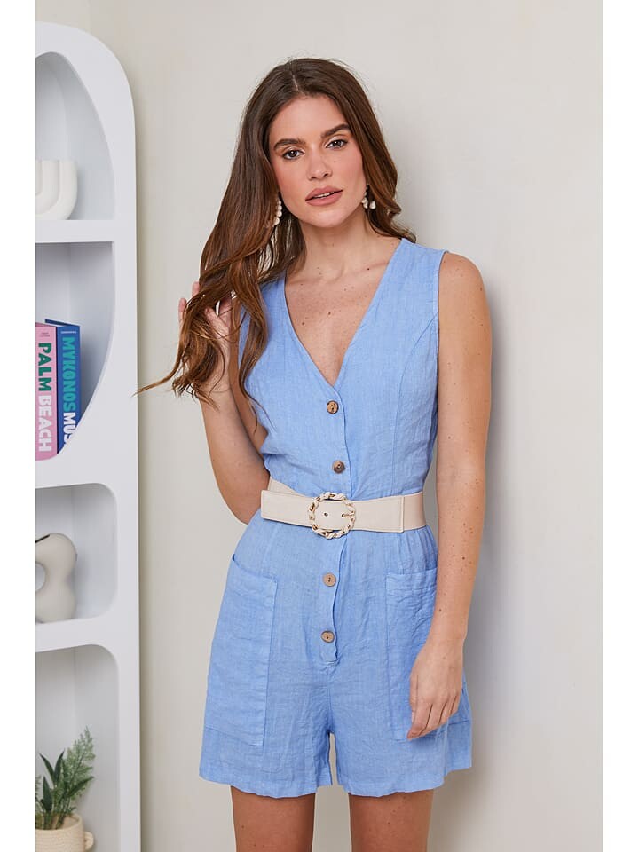 Комбинезон Rodier Lin Leinen, голубой
Комбинезон Rodier Lin Leinen, голубой