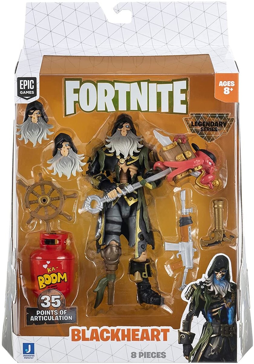 Легендарная серия Fortnite Jazwares Blackheart 15 см
Легендарная серия Fortnite Jazwares Blackheart 15 см