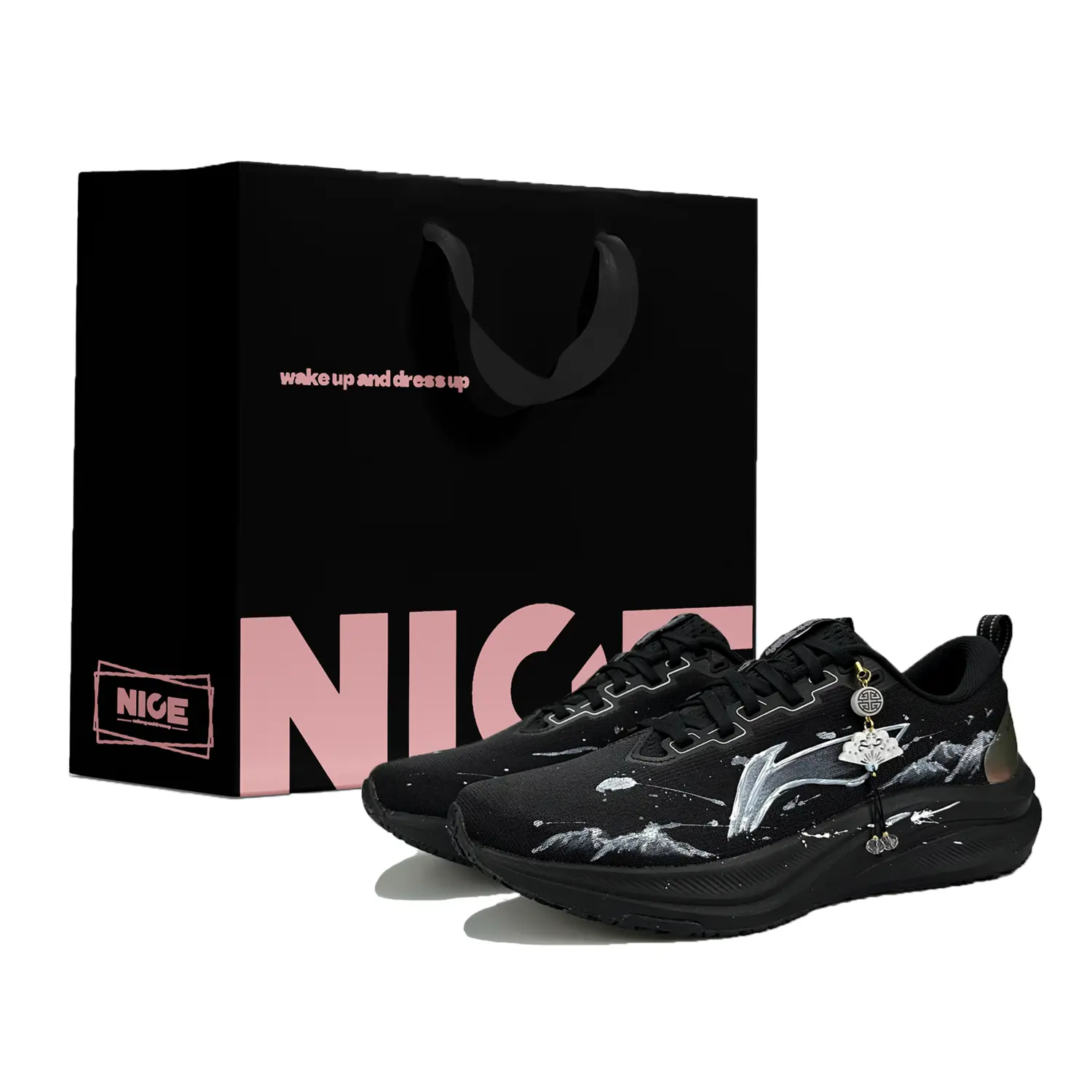 LINING Кроссовки для бега Red Hare 8 с противоскользящей подошвой, износостойкие, мужские, черно-белые
LINING Кроссовки для бега Red Hare 8 с противоскользящей подошвой, износостойкие, мужские, черно-белые