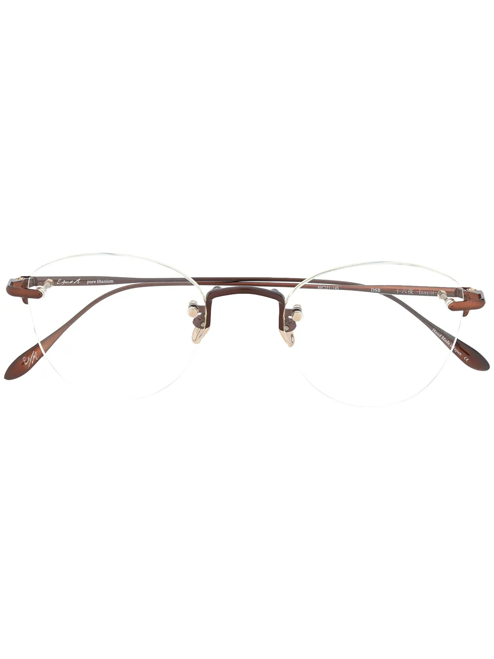 Очки Izayoi в круглой оправе Eque.M, коричневый
Очки Izayoi в круглой оправе Eque.M, коричневый