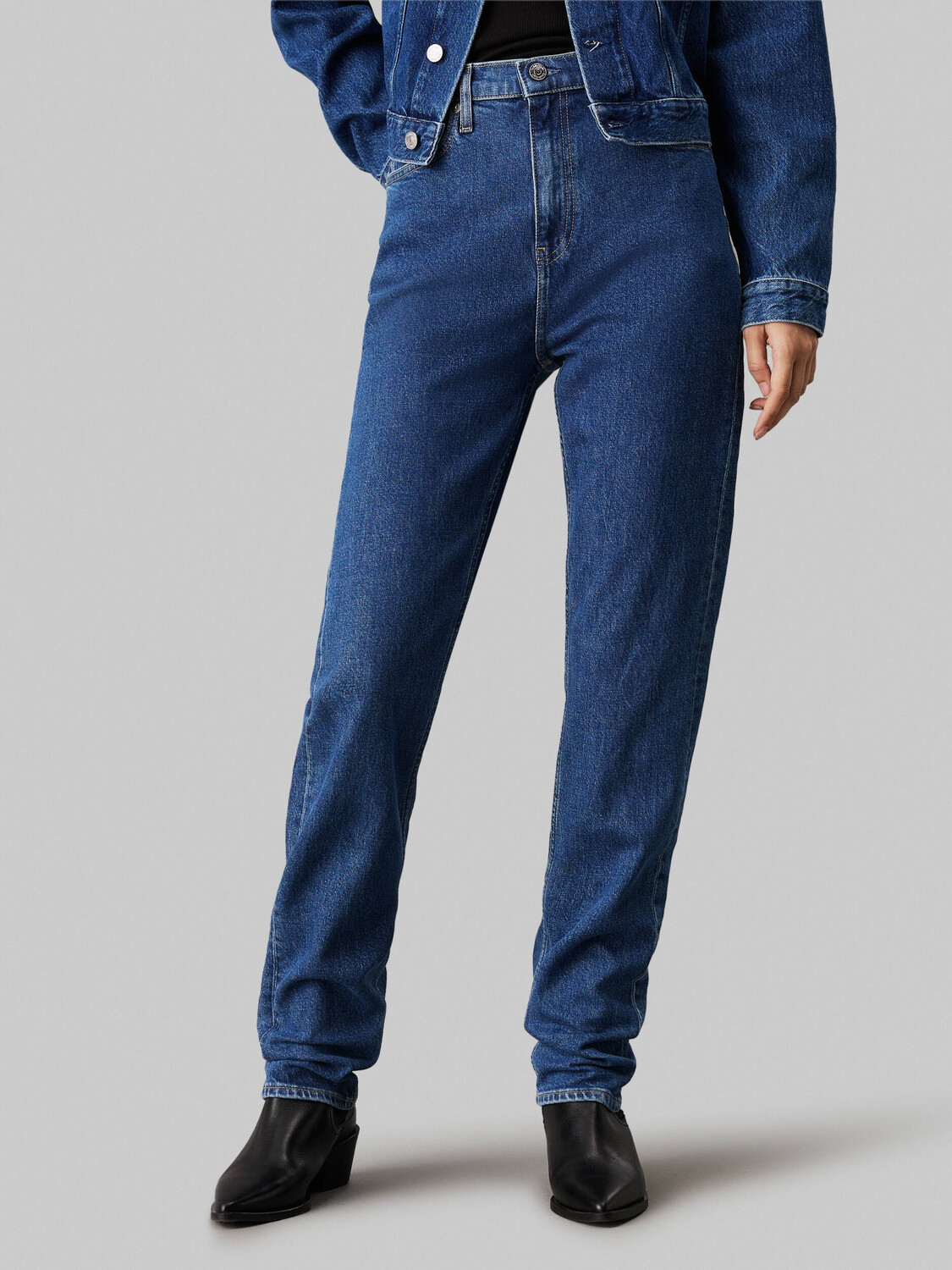 Джинсы CALVIN KLEIN JEANS Straight fit, синий
Джинсы CALVIN KLEIN JEANS Straight fit, синий