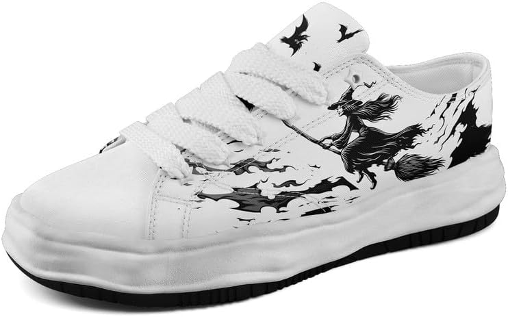 Кроссовки Halloween с тыквой и привидением AWSOLE, модные, унисекс, белый/черный
Кроссовки Halloween с тыквой и привидением AWSOLE, модные, унисекс, белый/черный