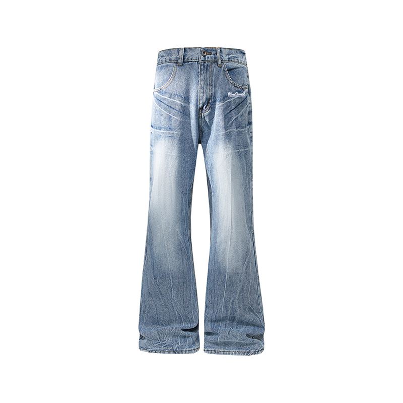 VanCamel Джинсы мужские синие умеренно расклешенные
VanCamel Джинсы мужские синие умеренно расклешенные