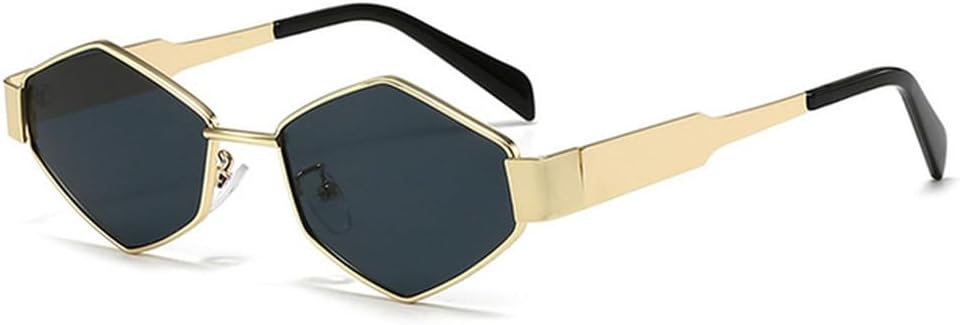 Солнцезащитные очки Polygon в металлической оправе для мужчин в стиле панк, защита от ультрафиолета UV400, ретро-стиль, прозрачные линзы с градиентом Ocean, солнцезащитные очки для женщин HHZZYVY, Golden Gray
Солнцезащитные очки Polygon в металлической оправе для мужчин в стиле панк, защита от ультрафиолета UV400, ретро-стиль, прозрачные линзы с градиентом Ocean, солнцезащитные очки для женщин HHZZYVY, Golden Gray