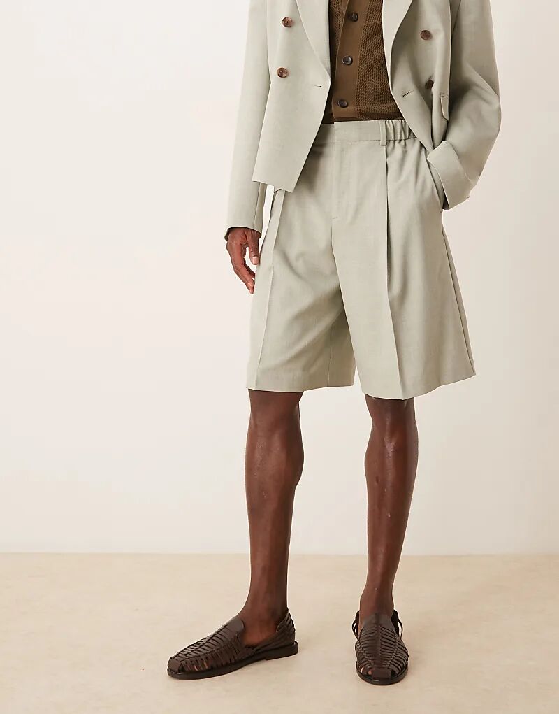 Короткий свободный костюм ASOS DESIGN из льняного материала, цвет шалфейно-зеленый
Короткий свободный костюм ASOS DESIGN из льняного материала, цвет шалфейно-зеленый