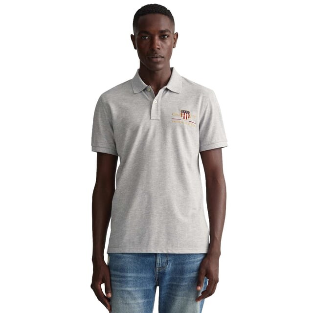 Мужская рубашка поло Gant, серый
Мужская рубашка поло Gant, серый