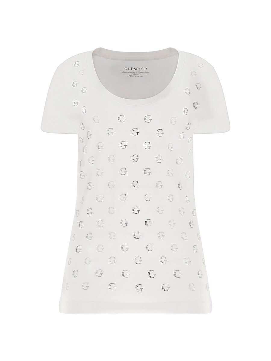 Рубашка GUESS Strass, белый 
Рубашка GUESS Strass, белый