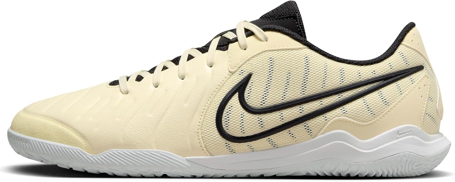 Мужские футбольные бутсы Nike Tiempo Legend 10 Academy IC для зала и твердых покрытий, черный/золотой
Мужские футбольные бутсы Nike Tiempo Legend 10 Academy IC для зала и твердых покрытий, черный/золотой
