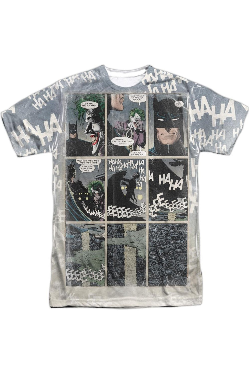 Футболка с коротким рукавом Batman Last Laugh для взрослых из полиэстера Gildan, белый
Футболка с коротким рукавом Batman Last Laugh для взрослых из полиэстера Gildan, белый