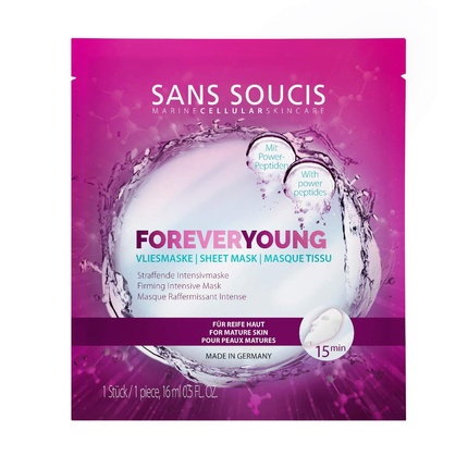 Маска-флис Sans Soucis Foreveryoung с мощными пептидами против старения Sans Soucis Baden-Baden
Маска-флис Sans Soucis Foreveryoung с мощными пептидами против старения Sans Soucis Baden-Baden