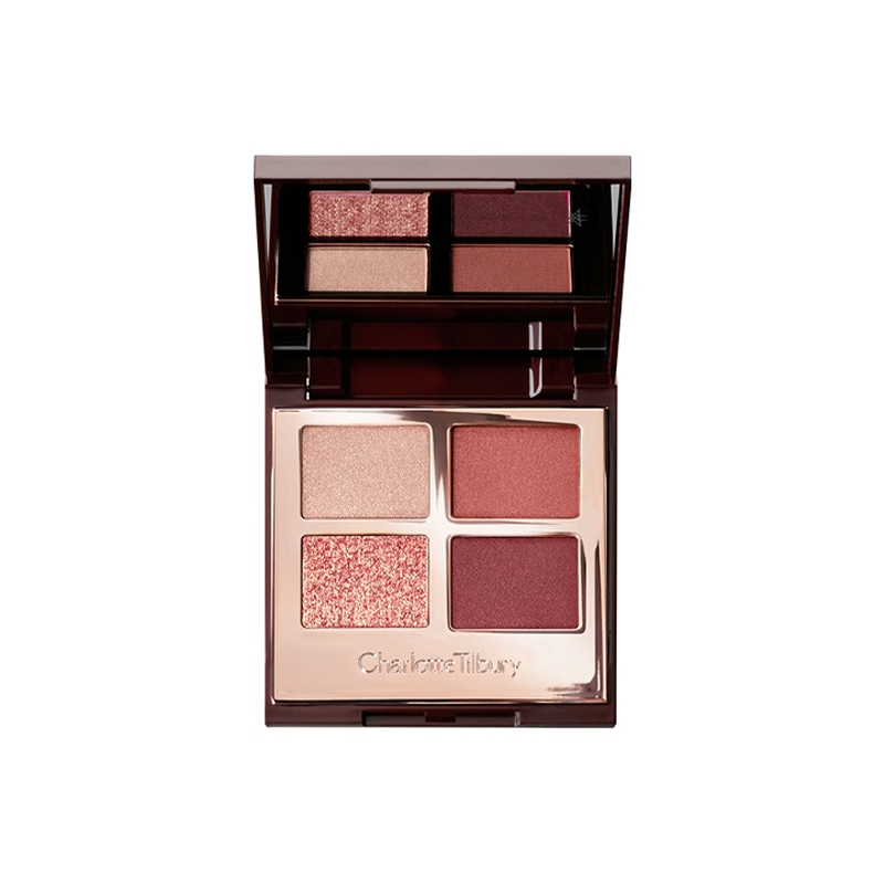 Charlotte Tilbury CT Luxurious Colors 4 цвета теней для век тон кожи розовый подтон красный коричневый розовый слоновая кость белый теплый коричневый 5,2 г/6 г
Charlotte Tilbury CT Luxurious Colors 4 цвета теней для век тон кожи розовый подтон красный коричневый розовый слоновая кость белый теплый коричневый 5,2 г/6 г