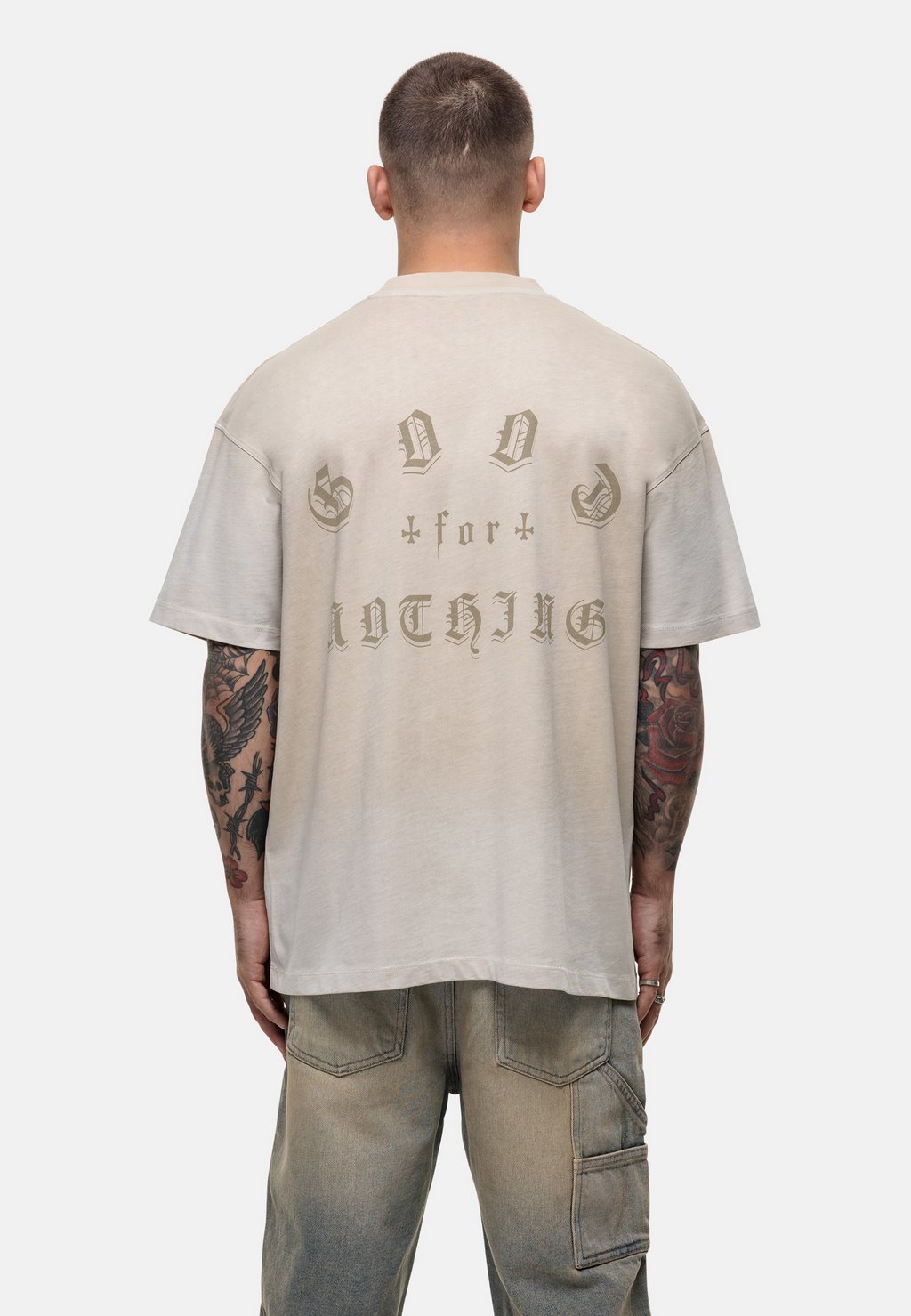 Футболка с принтом Good For Nothing, песочный
Футболка с принтом Good For Nothing, песочный