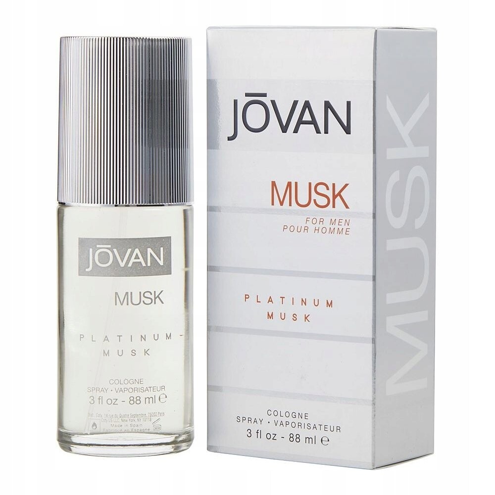 Jovan, Platinum Musk For Men, одеколон, 88 мл
Jovan, Platinum Musk For Men, одеколон, 88 мл