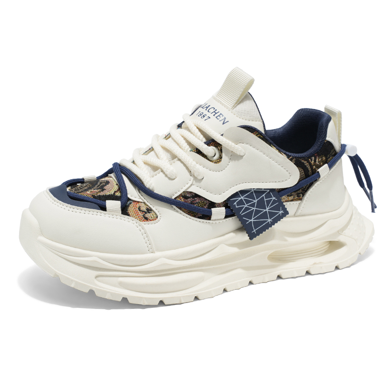 King Jinmai Массивные кроссовки мужские бежево-голубые, цвет Beige Blue 
King Jinmai Массивные кроссовки мужские бежево-голубые, цвет Beige Blue