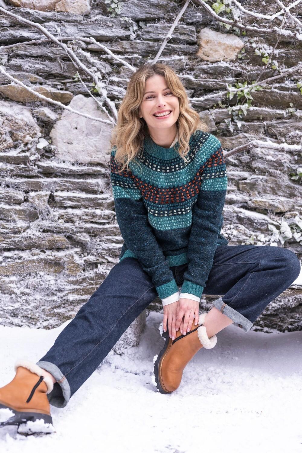 Донегаловый свитер с декоративной строчкой Celtic & Co., синий
Донегаловый свитер с декоративной строчкой Celtic & Co., синий