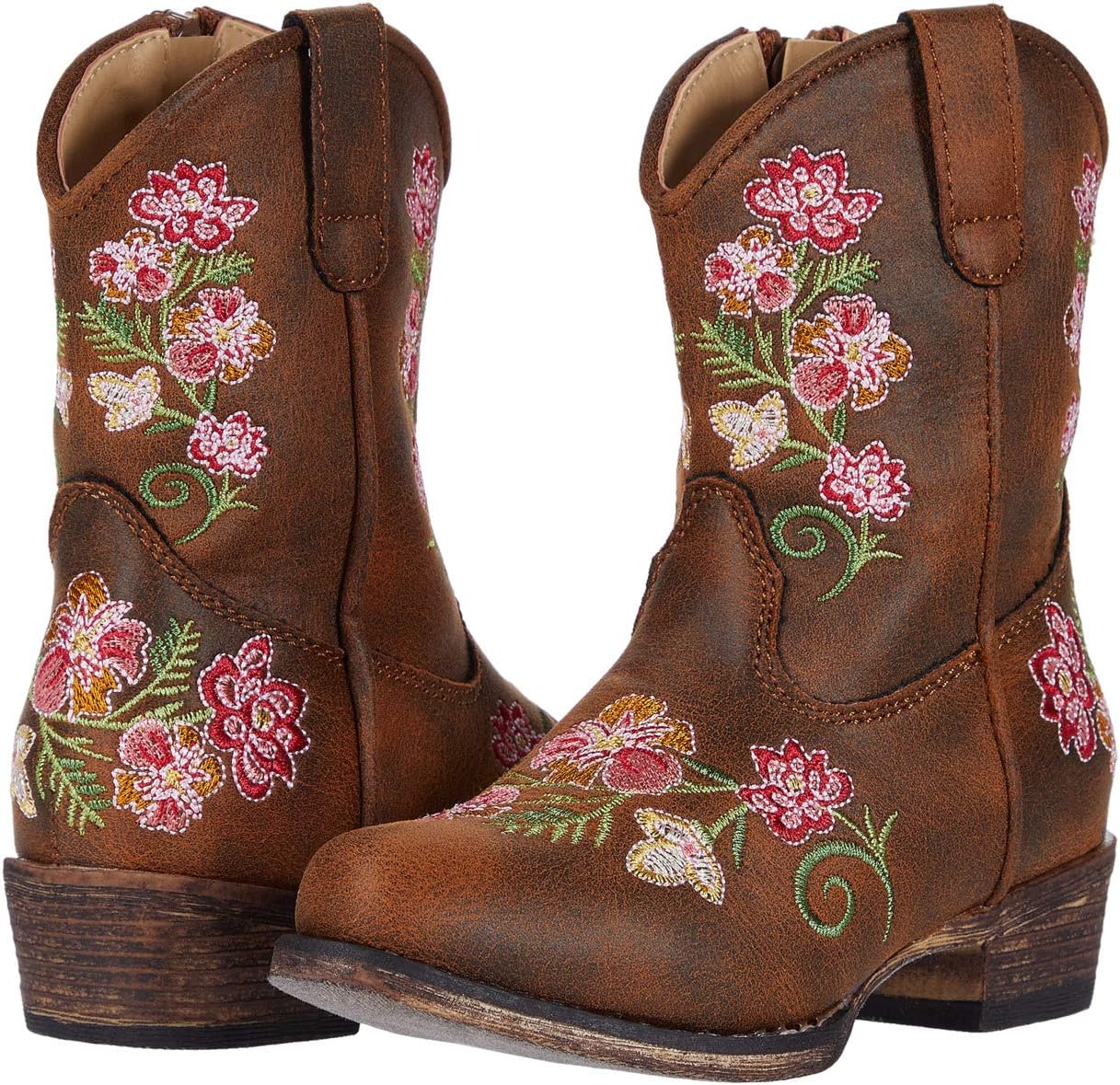 Ботинки Roper Kids Juliet, Brown Vamp/Flower Embroidery
Ботинки Roper Kids Juliet, Brown Vamp/Flower Embroidery