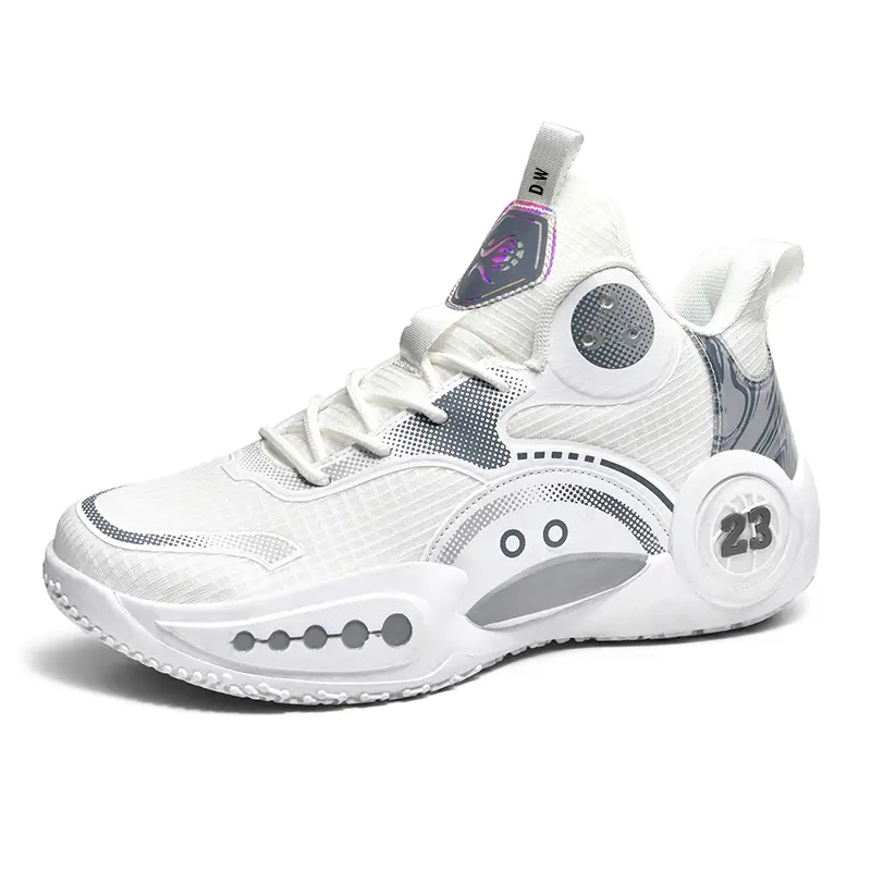 Баскетбольные кроссовки для детей и подростков со средним верхом, амортизирующие и устойчивые к истиранию D&W, белый/серый
Баскетбольные кроссовки для детей и подростков со средним верхом, амортизирующие и устойчивые к истиранию D&W, белый/серый