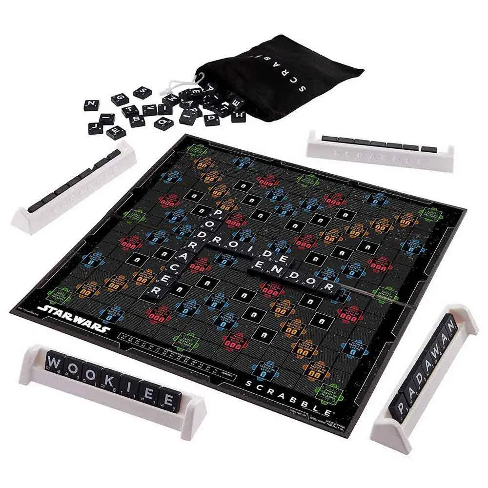 Детская настольная игра Mattel Games Star Wars Scrabble, мультиколор
Детская настольная игра Mattel Games Star Wars Scrabble, мультиколор