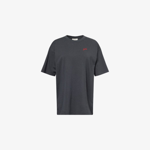 Футболка из хлопкового джерси с принтом в виде розетки Best in Show Damson Madder, черный
Футболка из хлопкового джерси с принтом в виде розетки Best in Show Damson Madder, черный