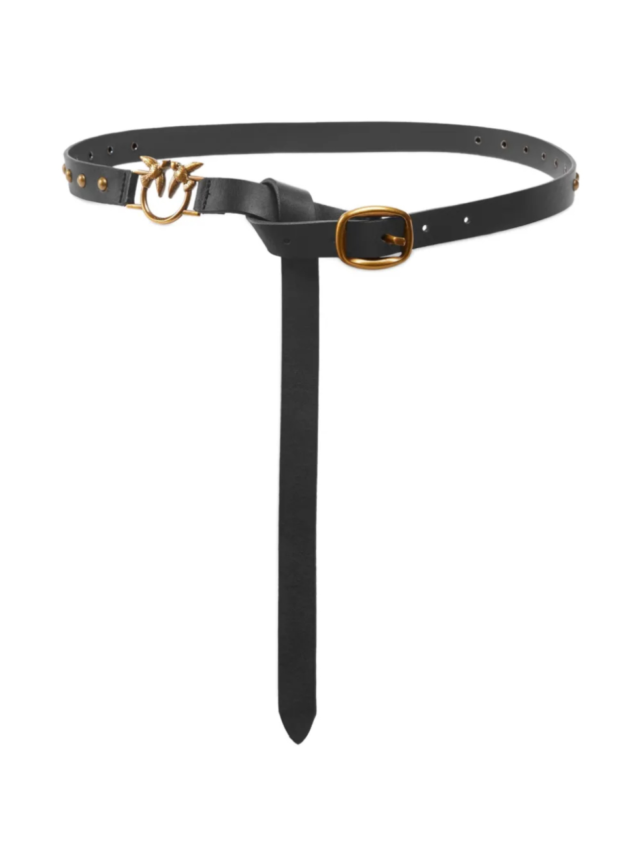 PINKO ремень с заклепками, черный
PINKO ремень с заклепками, черный