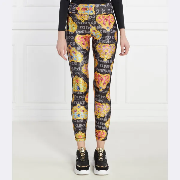 Леггинсы узкого кроя Versace, черный
Леггинсы узкого кроя Versace, черный