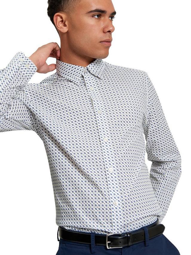 Хлопковая рубашка Regular Fit с моно принтом Ben Sherman, Snow White
Хлопковая рубашка Regular Fit с моно принтом Ben Sherman, Snow White