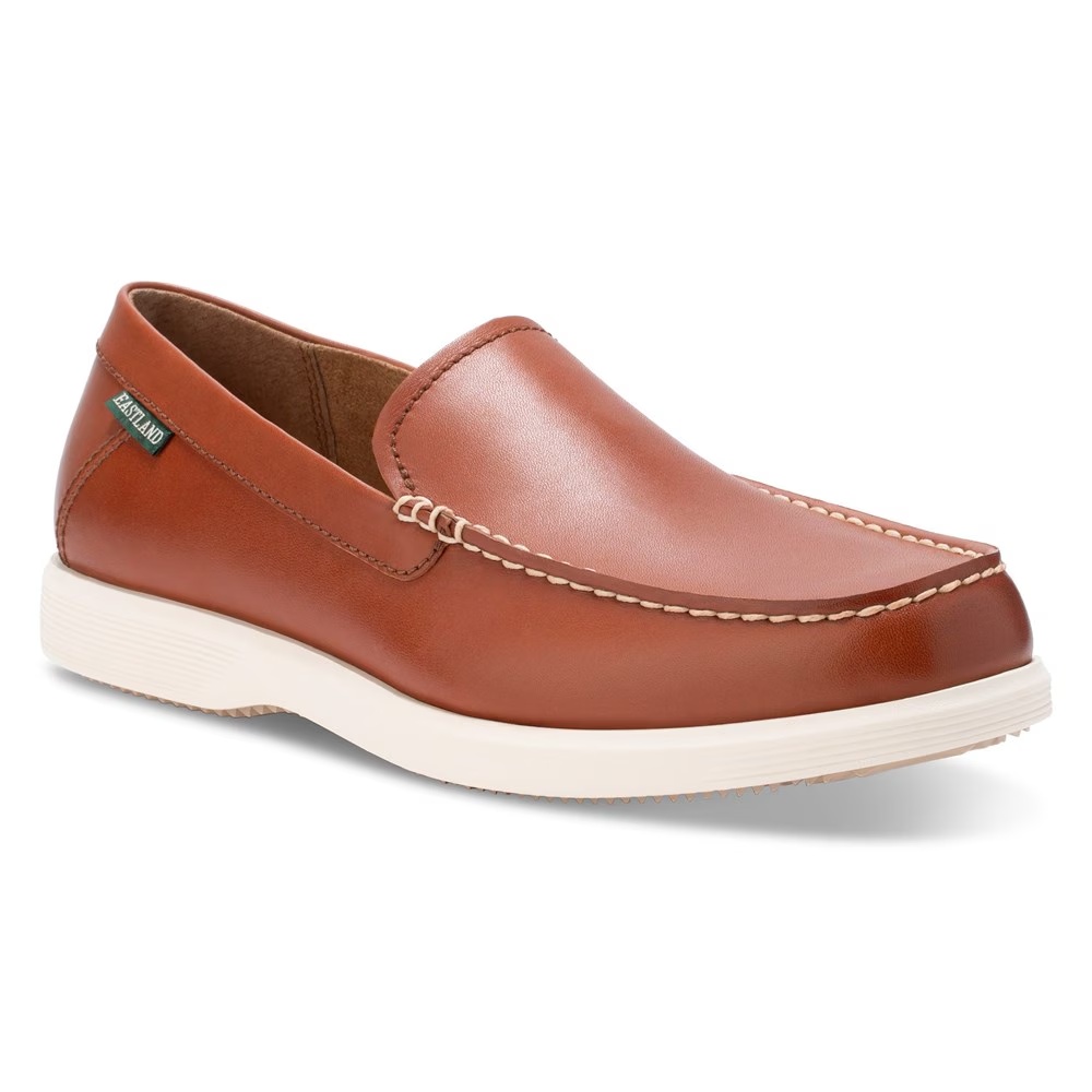 Мокасины венецианского стиля Scarborough от Eastland, tan leather 
Мокасины венецианского стиля Scarborough от Eastland, tan leather