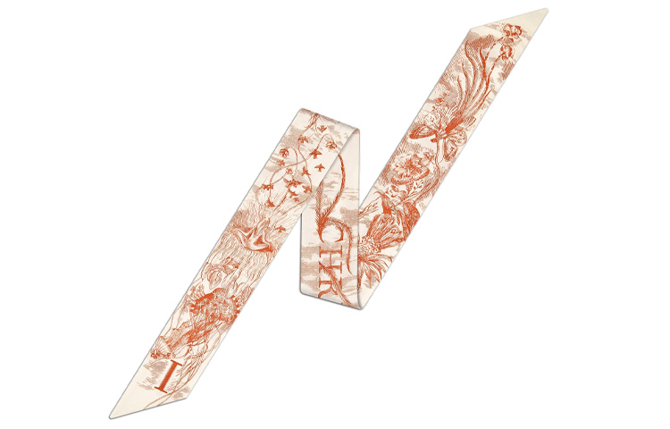 DIOR Шёлковый шарф, Dark Orange
DIOR Шёлковый шарф, Dark Orange