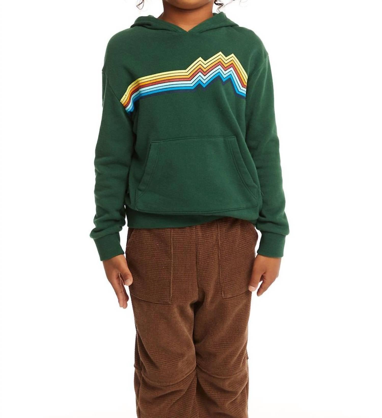 Зеленый полосатый худи для мальчиков Chaser
Зеленый полосатый худи для мальчиков Chaser